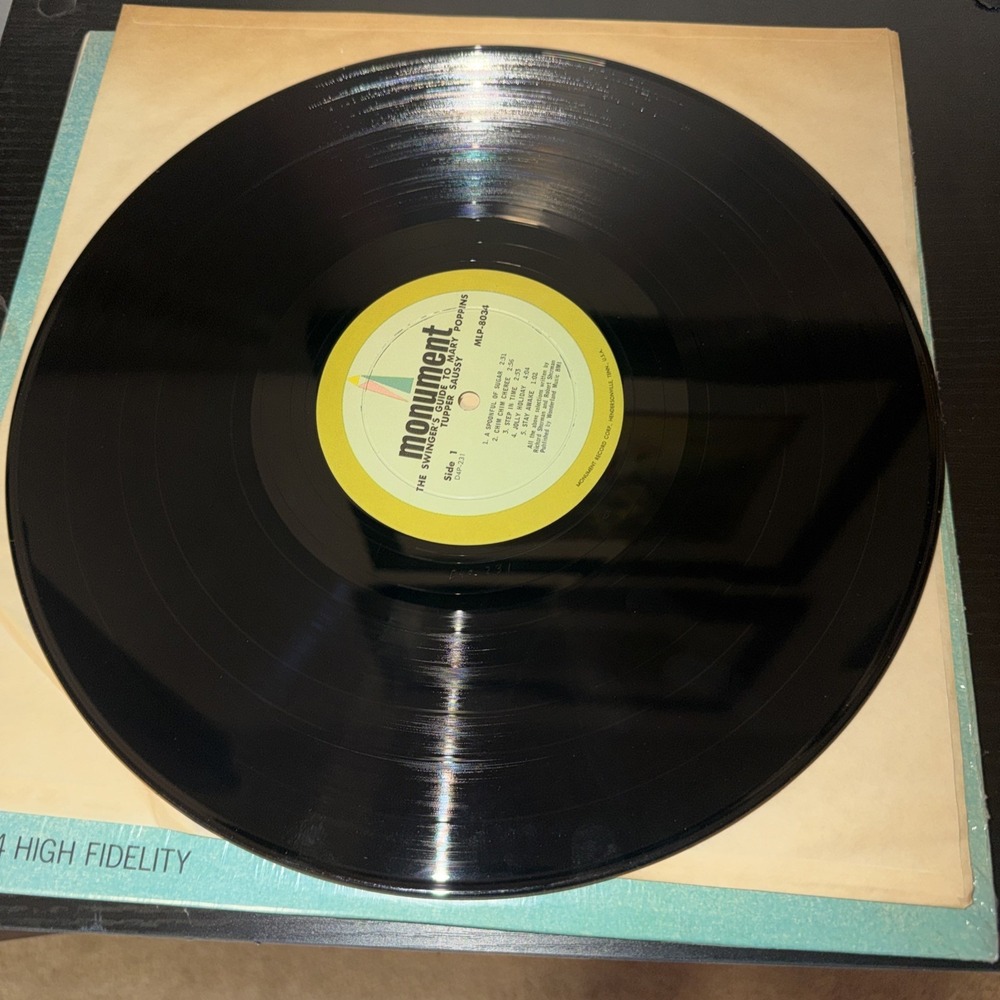 The Tupper Sassy Quartet- Swingers Guide To Mary Poppins Vinyl LPSLP-1803 EX - Picture 15 of 16
